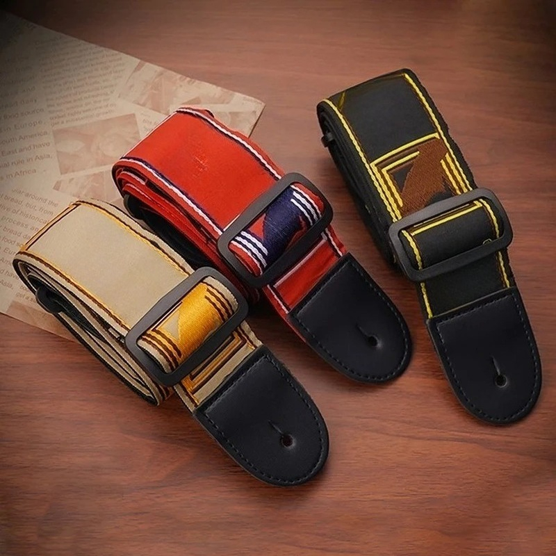 Leather Classic Strap - 1 szt. Skórzany pasek do gitary