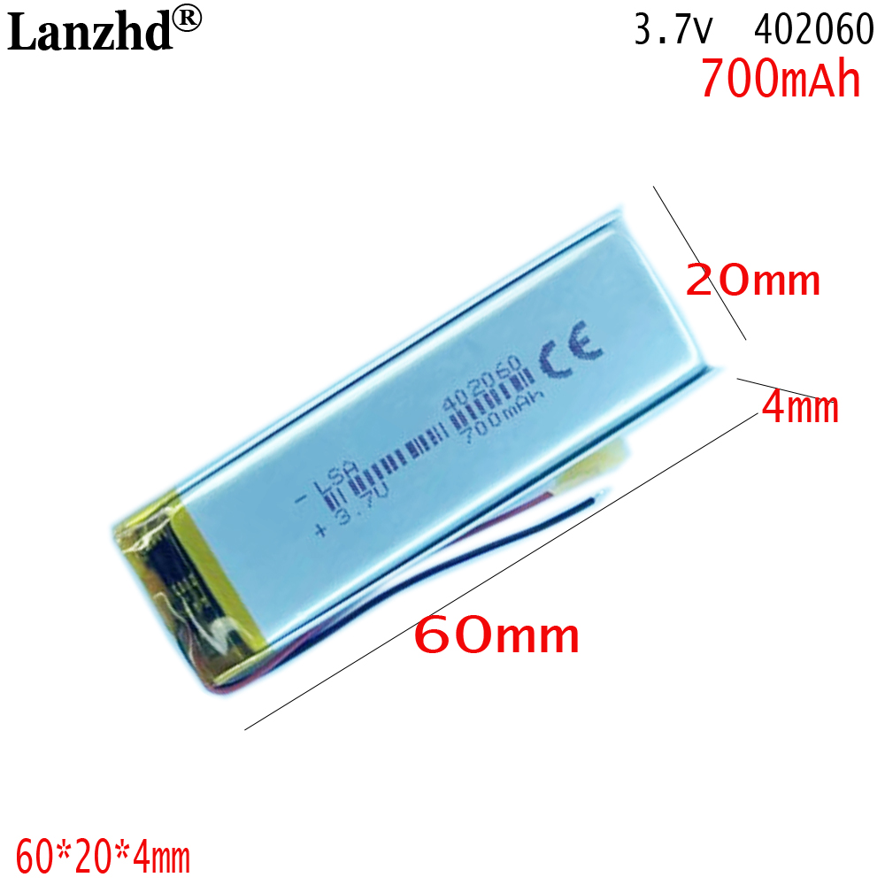 Smartwatch Headset - 1-12 szt. Akumulator litowo-polimerowy Lipo 3,7