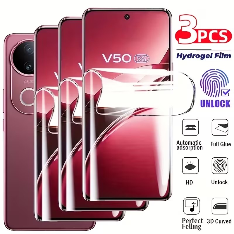 Vivo V40 - 3 sztuki folii hydrożelowej do Vivo