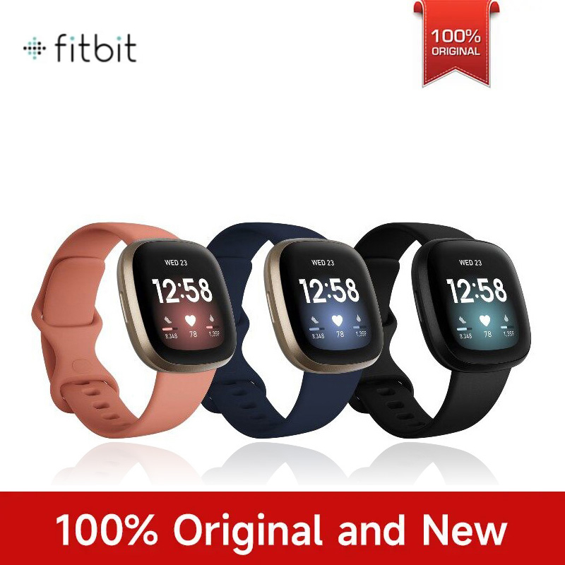 Smartwatch X - Fitbit Versa 3 Motywujący smartwatch monitorujący