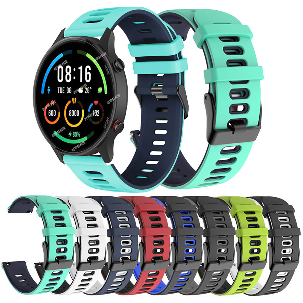 Xiaomi Smartwatch S3 Accessories - Dwukolorowy pasek sportowy 22 mm do