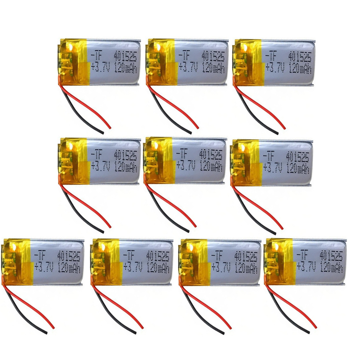 10 SZTUK 3.7V 120mAh 401525 Ak – Smartwatch Headset recenzja i cena