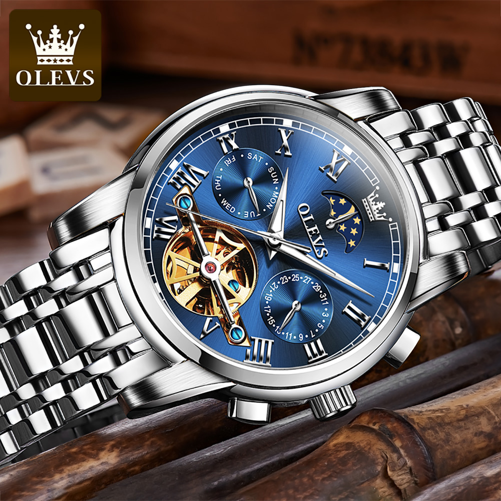 OLEVS 6617 Męski Klasyczny Zeg – Leather Classic Strap recenzja i cena
