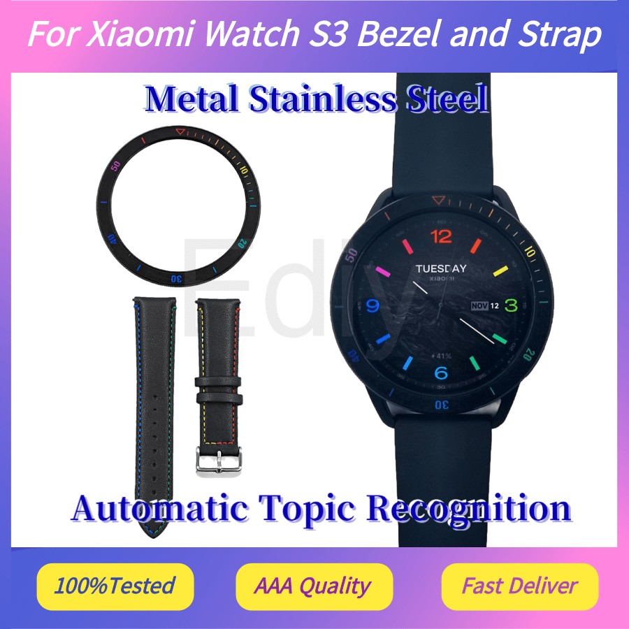 Obudowa i pasek do Xiaomi Watc – Xiaomi Smartwatch S3 Accessories recenzja i cena