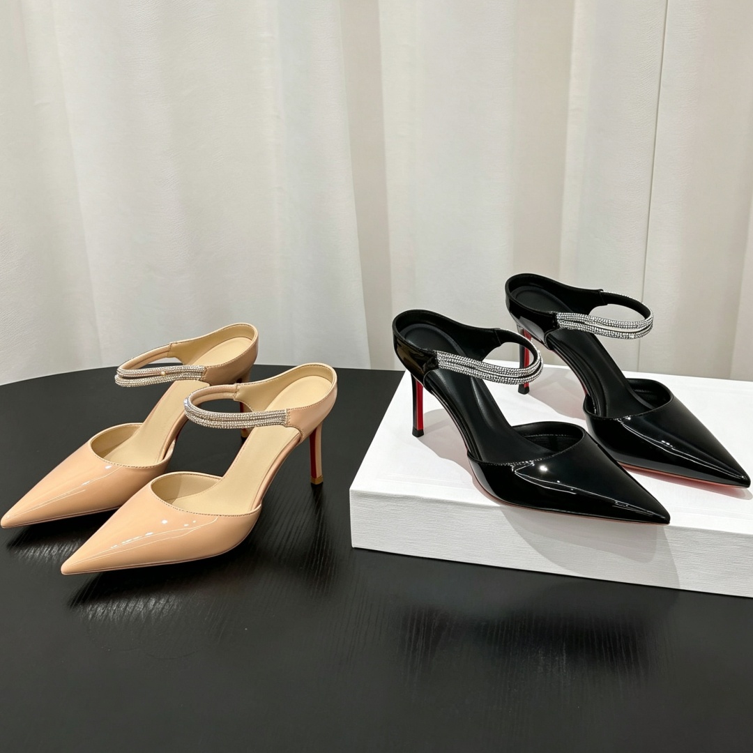 Damskie lakierowane czółenka z – Leather Classic Strap recenzja i cena